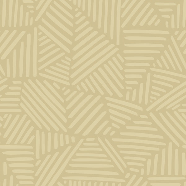 Taupe Hand Drawn Stripes Pattern L
