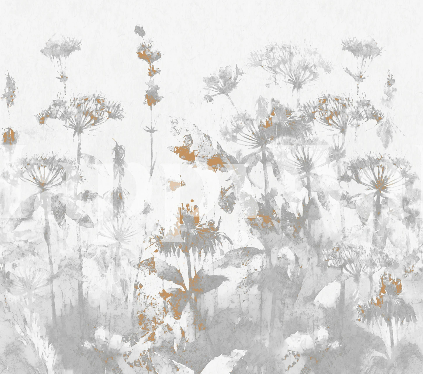 Misty Meadow Botanicals tapete istabā