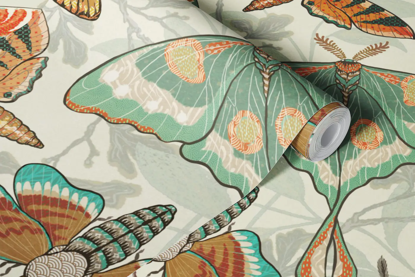 Moths and Butterflies Wallpaper - Happywall.com