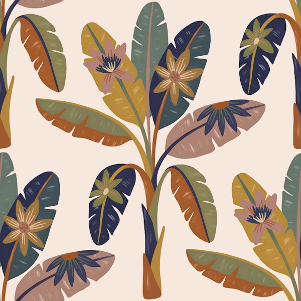 Abstract Banana Leaf Bouquet