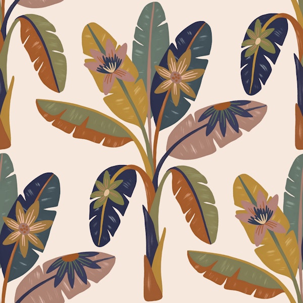 Abstract Banana Leaf Bouquet