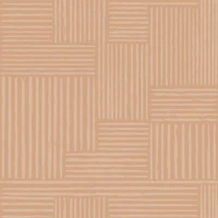 Earthy Beige Modern Grid Pattern L tapet