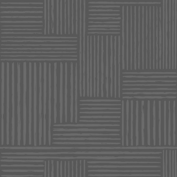 Modern Gray Block Stripes Pattern L