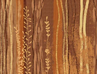 Nordic Forest Stripes Rust Orange tapeet