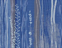 Nordic Forest Stripes Cobalt tapeet