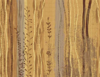 Nordic Forest Stripes Yellow tapeet