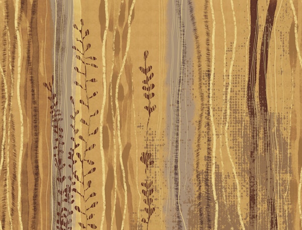 Nordic Forest Stripes Yellow