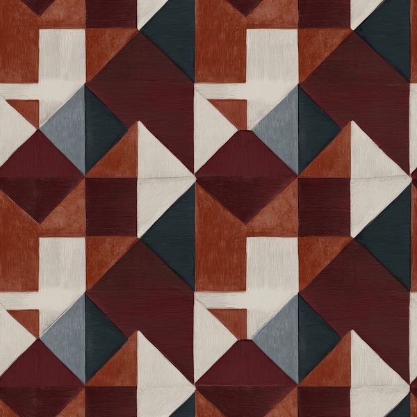 Modern Midcentury Tile Geometry