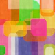 Mid Century Geometric Color Blocks - Square