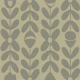 Scandinavian Floral Sage Gray Rows