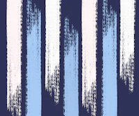 Blue Waves by Aivy papel pintado