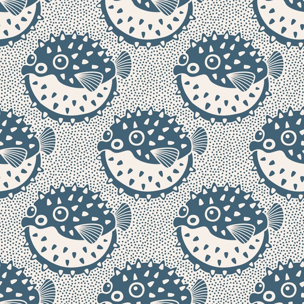 Playful Pufferfish Navy