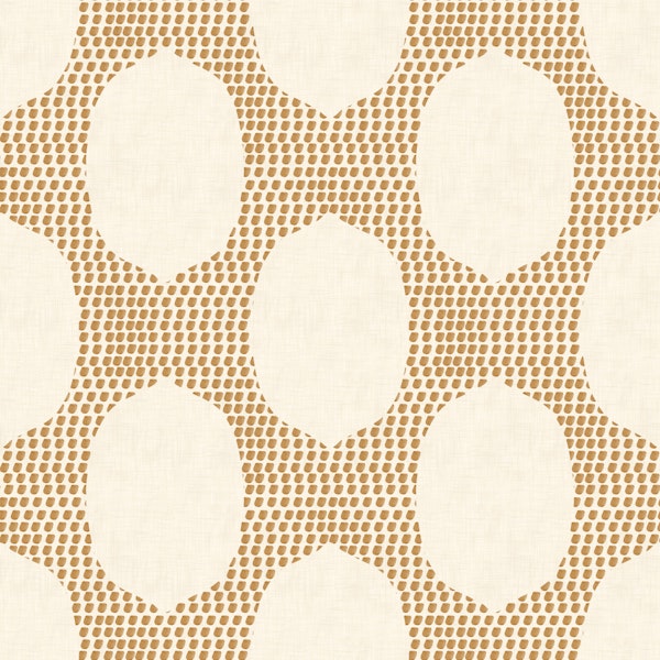 Beachy Boho Golden Mosaic