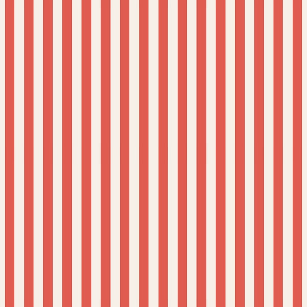 Classical simple thin vertical stripes red