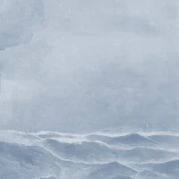 Moody Sea - Misty Blue wallpaper
