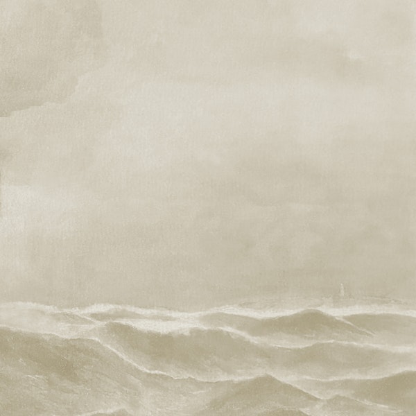 Moody Sea - Misty Sepia