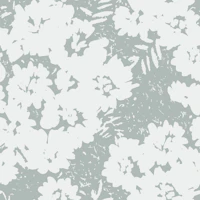 Deep Shadows Floral Dusty Blue papiers peint