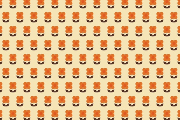 70s Flower Pattern II