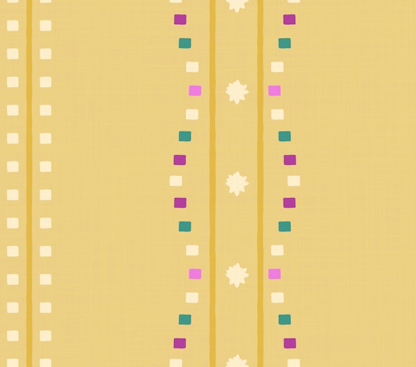 Yellow Confetti Stripe
