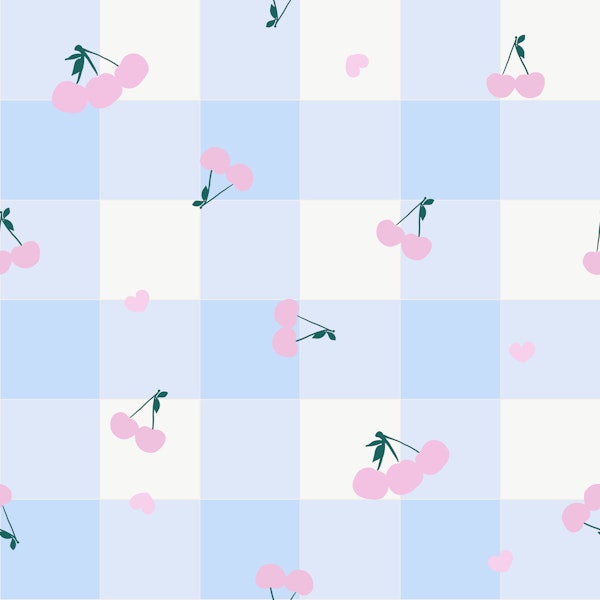 Sweet Cherry Picnic Check