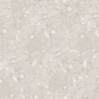 Elegant Beige Flower Garden tapeet