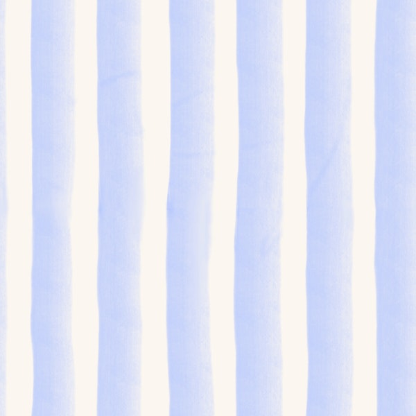 Baby Blue Painted Stripes
