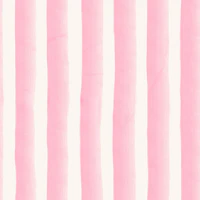 Candy Pink Watercolor Nursery Room Stripes wallpaper