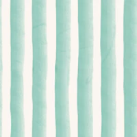 Calm Coastal Mint Watercolour Stripes wallpaper