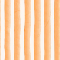 Pastel Tangerine Watercolour Summer Stripe wallpaper