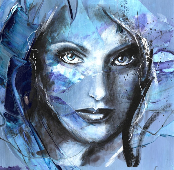 Cold Ocean Female Portrait