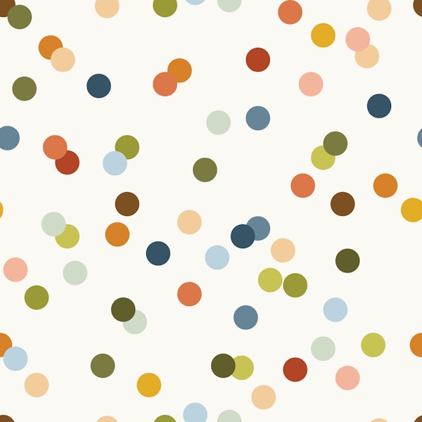 Colorful Polka Dots Minimal