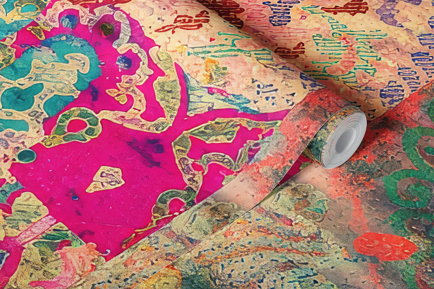Batik Boho Remix wallpaper roll