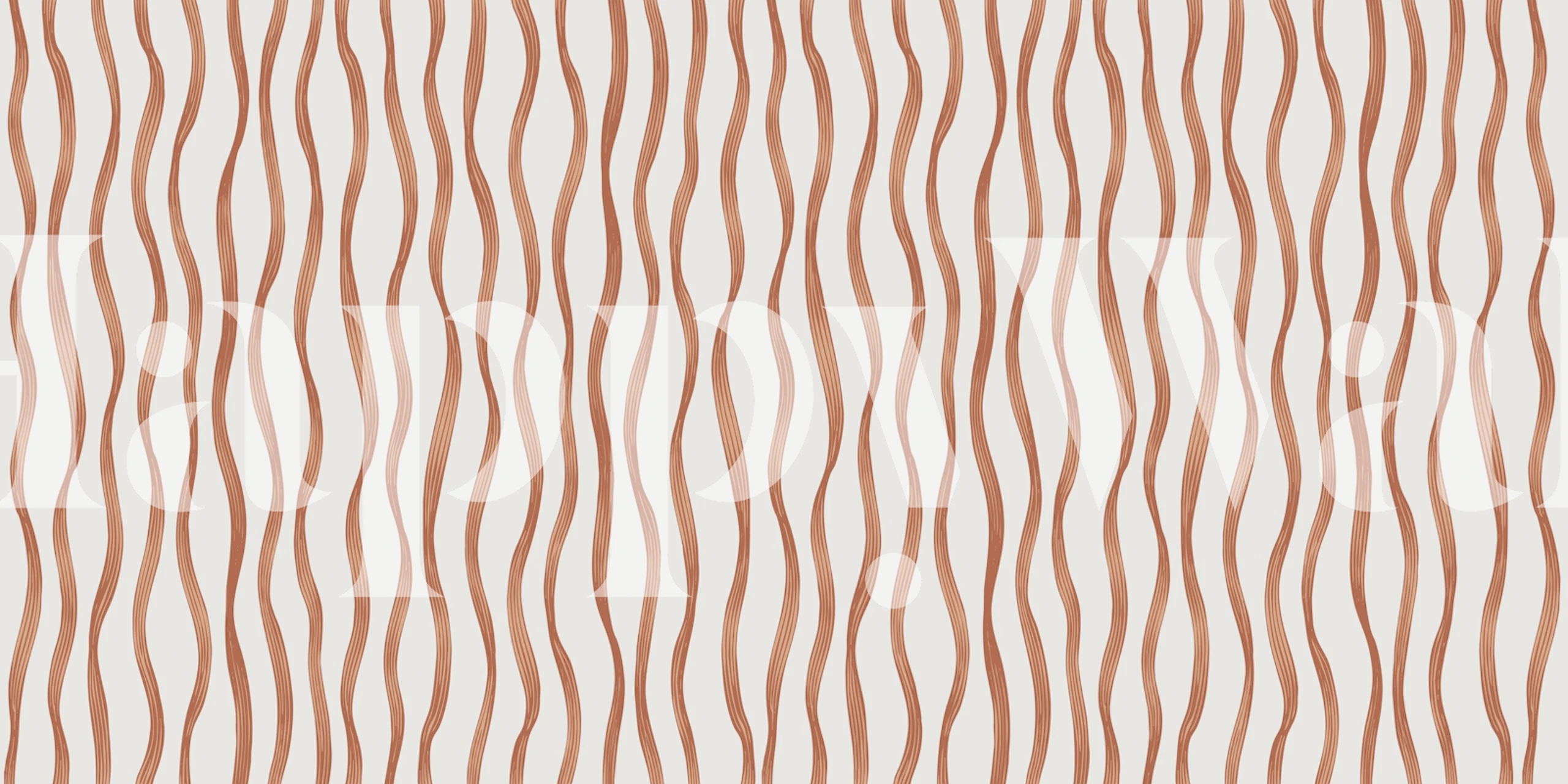 Minimal Wavy Stripe Texture wallpaper