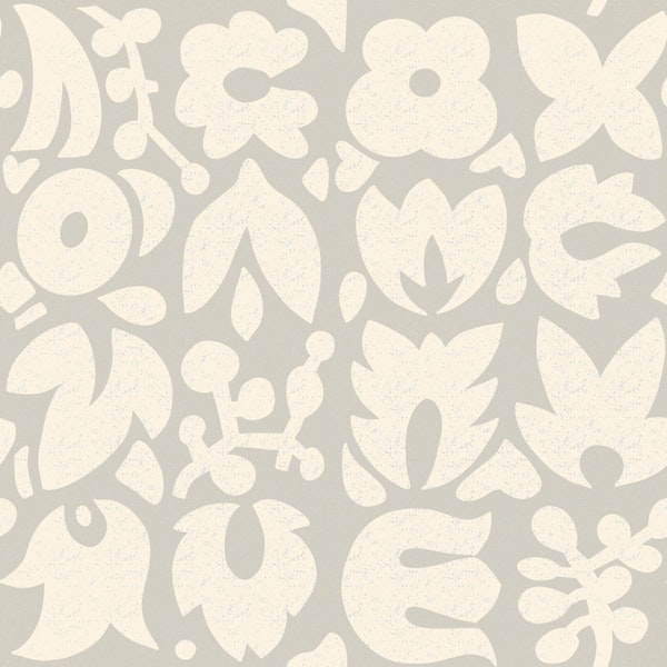 Scandinavian Floral Silhouettes