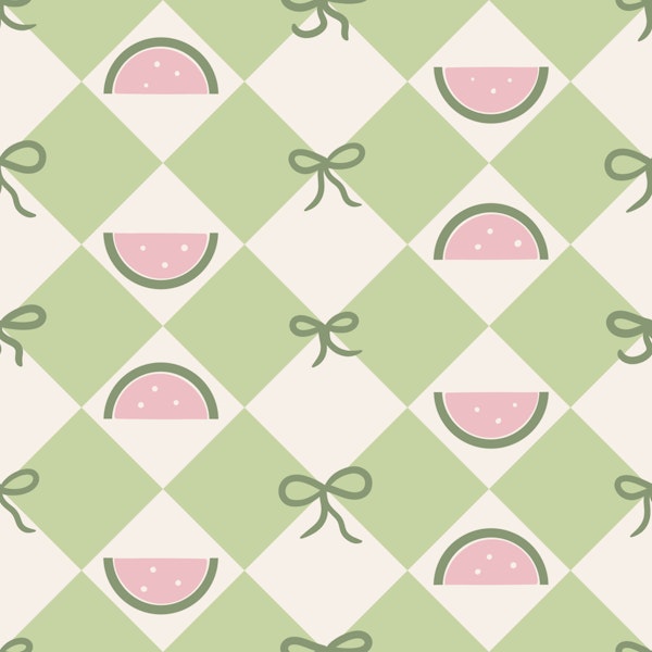 Playful Melon Diamond