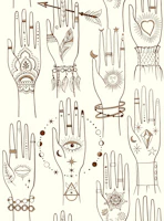 Boho Hands wallpaper