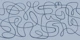 Abstract Blue Cubism