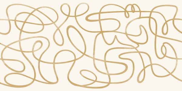 Beige Abstract Cubism