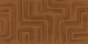 Retro Brown Maze Lines