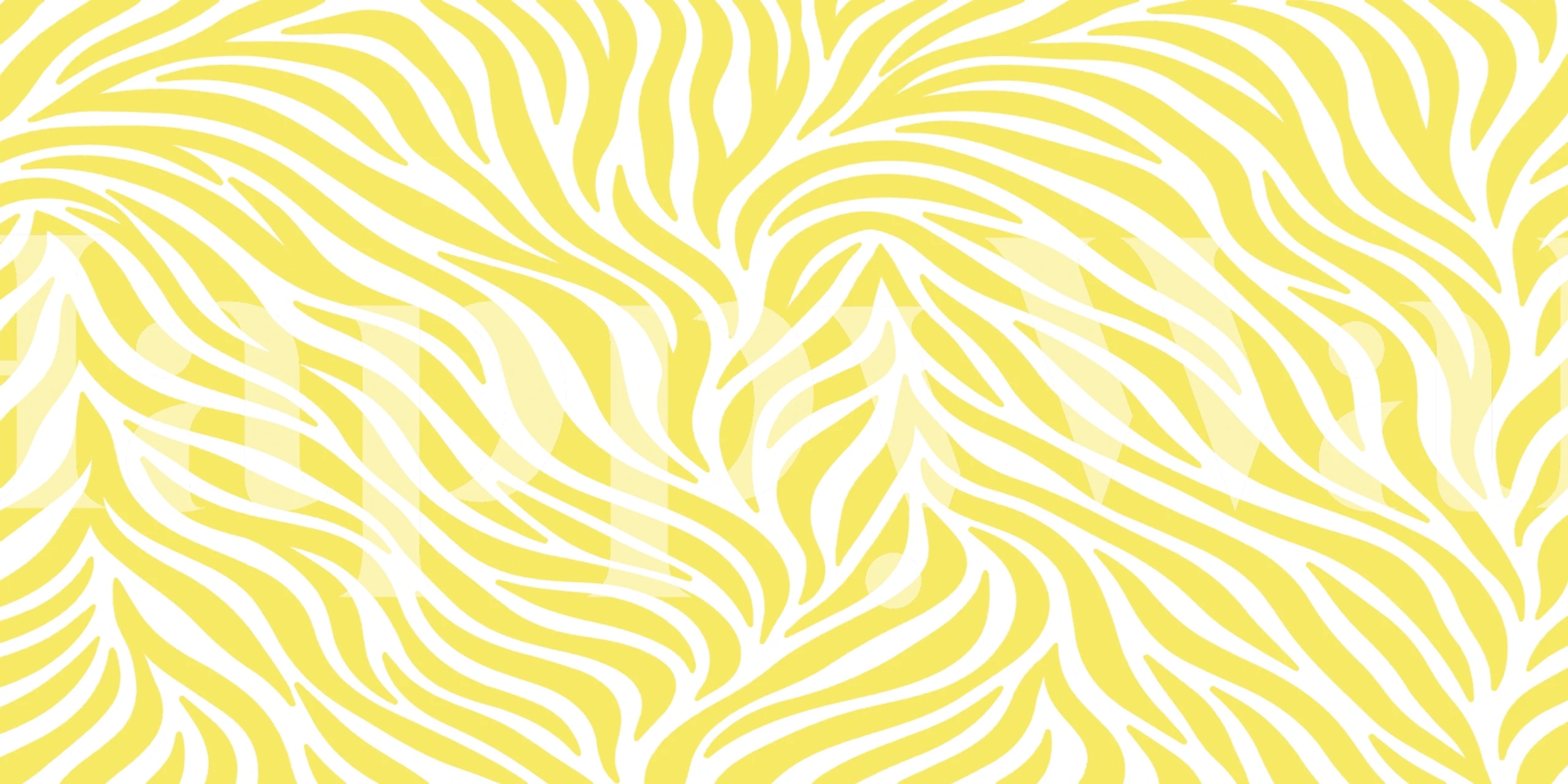 Yellow Safari Zebra wallpaper