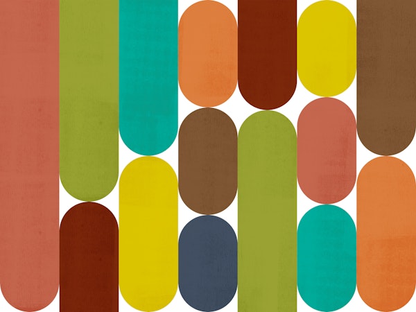 Mid Century Bauhaus Color