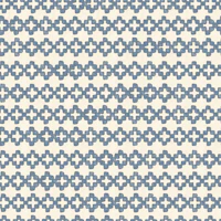 Zellige Cross Ornament Slate Blue wallpaper