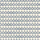 Zellige Cross Ornament Slate Blue