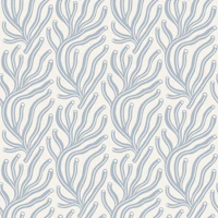 Retro Marine Botanicals Grey tapet