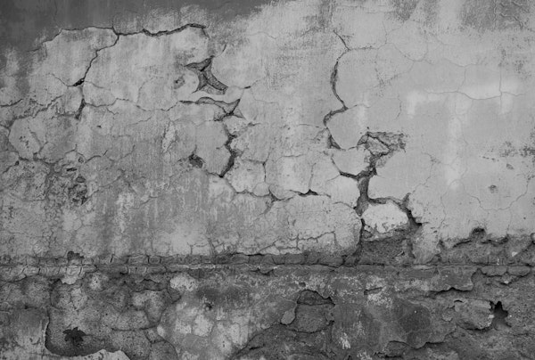 Rustic Stone Wall Napoli 1 - BW