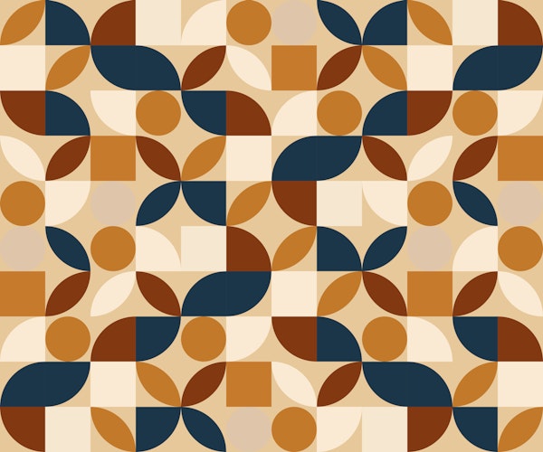 Mid Century Geometric Tiles