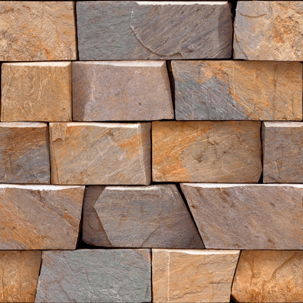 Rustic Sandstone Blocks