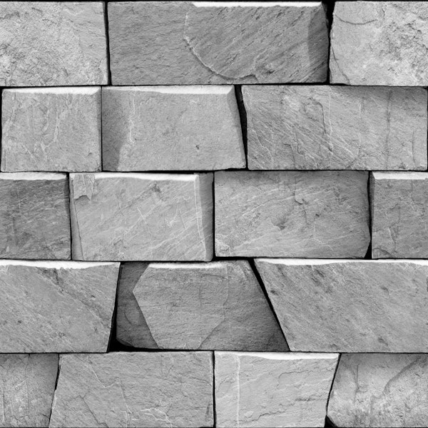 Modern Grey Stone Wall