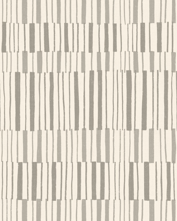 bauhaus broken stripes - taupe grey