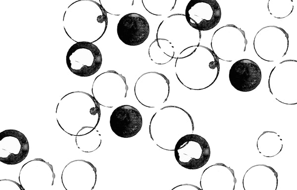 Ink Wash Circles Scandinavian